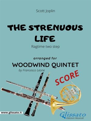 cover image of The Strenuous Life--Woodwind Quintet SCORE